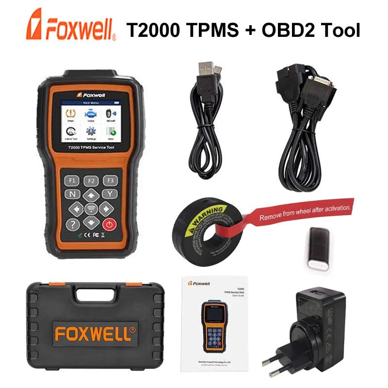 FOXWELL TPMS     , TPMS , ڵ Ÿ̾ з ͸ ý, Foxwell T1000 Ʈ, T2000